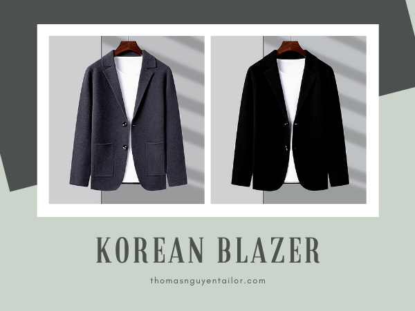 Blazer kết hợp cùng áo thun năng động